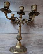 Antieke koperen kandelaar, Antiek en Kunst, Ophalen of Verzenden, Koper of Brons