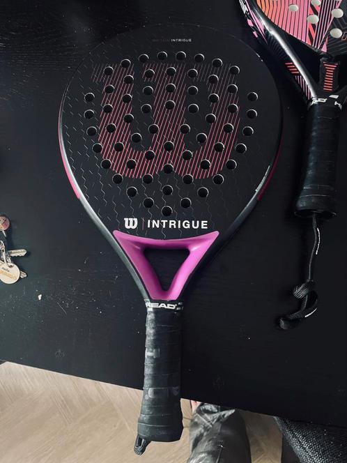 Wilson Intrique padel racket zgan, Sport en Fitness, Padel, Zo goed als nieuw, Padelracket, Ophalen of Verzenden