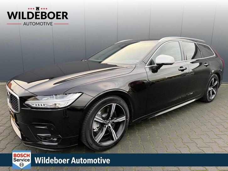 Volvo V90 T4 190 PK R-Design + NAVI + CLIMA + CRUISE + LEER, Auto's, Volvo, Bedrijf, Te koop, V90, ABS, Airbags, Airconditioning