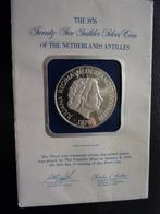 25 ZILVER GULDEN 1976  NEDERLANDS ANTILLEN, Verzenden, Zilver