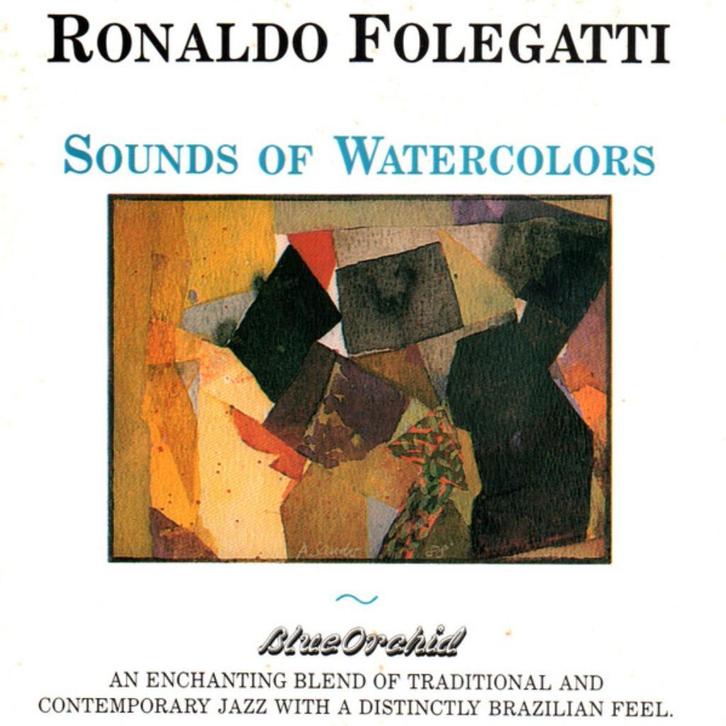 Ronaldo folegatti – sounds of watercolors cd ah 403 001-11, Cd's en Dvd's, Cd's | Jazz en Blues, Zo goed als nieuw, Jazz, 1980 tot heden