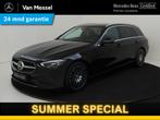 Mercedes-Benz C-klasse Estate 180 Luxury Line / Elektrische, Auto's, Mercedes-Benz, Automaat, Euro 6, 4 cilinders, Zwart
