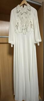 Gala jurk, Kleding | Dames, Gelegenheidskleding, Galajurk, Wit, Maat 42/44 (L), Ophalen of Verzenden