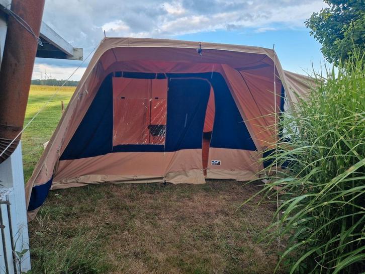 Zeer stevige piramidetent Sperwer, Caravans en Kamperen, Tenten, tot en met 4, Zo goed als nieuw, Ophalen