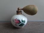Vintage parfumverstuiver, rozen, in originele staat, Verzamelen, Parfumverzamelingen, Ophalen of Verzenden, Gebruikt