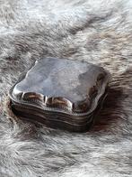 Antiek pepermuntdoosje 5 tekens, Ophalen of Verzenden, Zilver