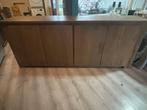 Houten dressoir met opbergruimte, Huis en Inrichting, Kasten | Dressoirs, Ophalen, 25 tot 50 cm