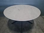 Marmeren eettafel 130 cm in diameter, 100 tot 150 cm, 100 tot 150 cm, Rond, Ophalen