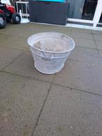 Oude metalen plantenbak / teil, Ophalen, Tuin, Gebruikt, Minder dan 30 cm