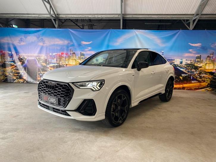 Audi Q3 45 Tfsi e 245pk Sportback 3xS-line Pano Memory 360C, Auto's, Audi, Bedrijf, Q3, 360° camera, ABS, Achteruitrijcamera, Adaptieve lichten