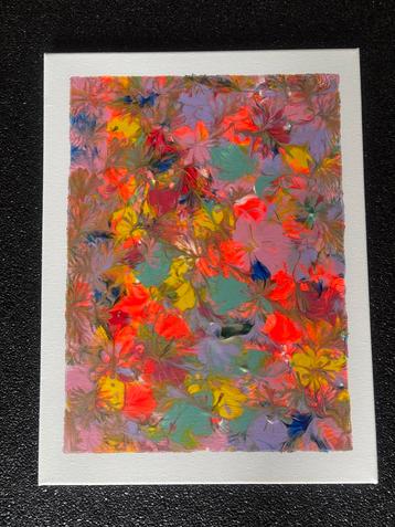 Abstract Schilderij - Kleurrijk Kunstwerk beschikbaar voor biedingen