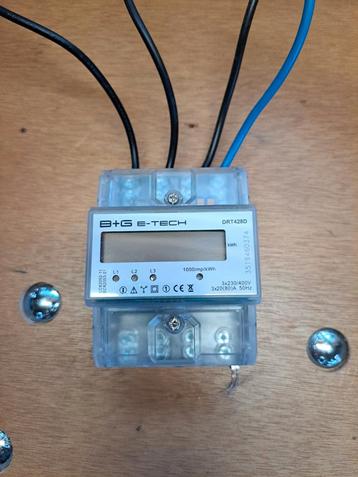 Nieuwe: B+G E-Tech DRT428D 3-Fase Energiemeter (ongebruikt) beschikbaar voor biedingen