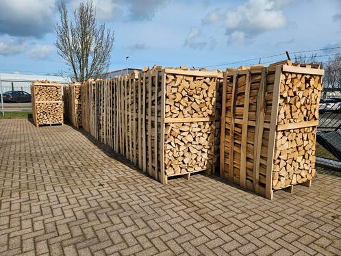 Haardhout Beuk, Eik, Berk, Essen, Haagbeuk GRATIS LEVERING *, Tuin en Terras, Haardhout, Blokken, 6 m³ of meer, Ophalen of Verzenden