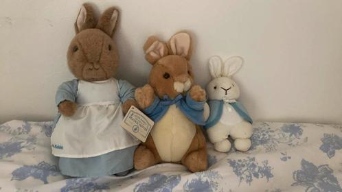Beatrix Potter knuffels Mrs Rabbit+Peter, Kinderen en Baby's, Speelgoed | Knuffels en Pluche, Nieuw, Overige typen, Ophalen of Verzenden