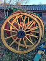 As met karrewiel. Heel oud. Zeer mooi., Antiek en Kunst, Ophalen