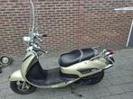Sym allo Scouter blauw kenteken, Fietsen en Brommers, Snorfietsen en Snorscooters, Ophalen, Gebruikt, SYM, Benzine