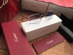 Cartier zonnebril Piccadilly goud diamant cut, Ophalen, Nieuw, Overige kleuren, Overige merken
