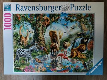 Mooie Ravensburger puzzel van 1000 stukjes  beschikbaar voor biedingen