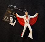 Te koop nieuw Elvis Presley ornament rode cape €15,00, Verzamelen, Ophalen of Verzenden, Nieuw, Pop, Beeldje of Miniatuur, Gesigneerd