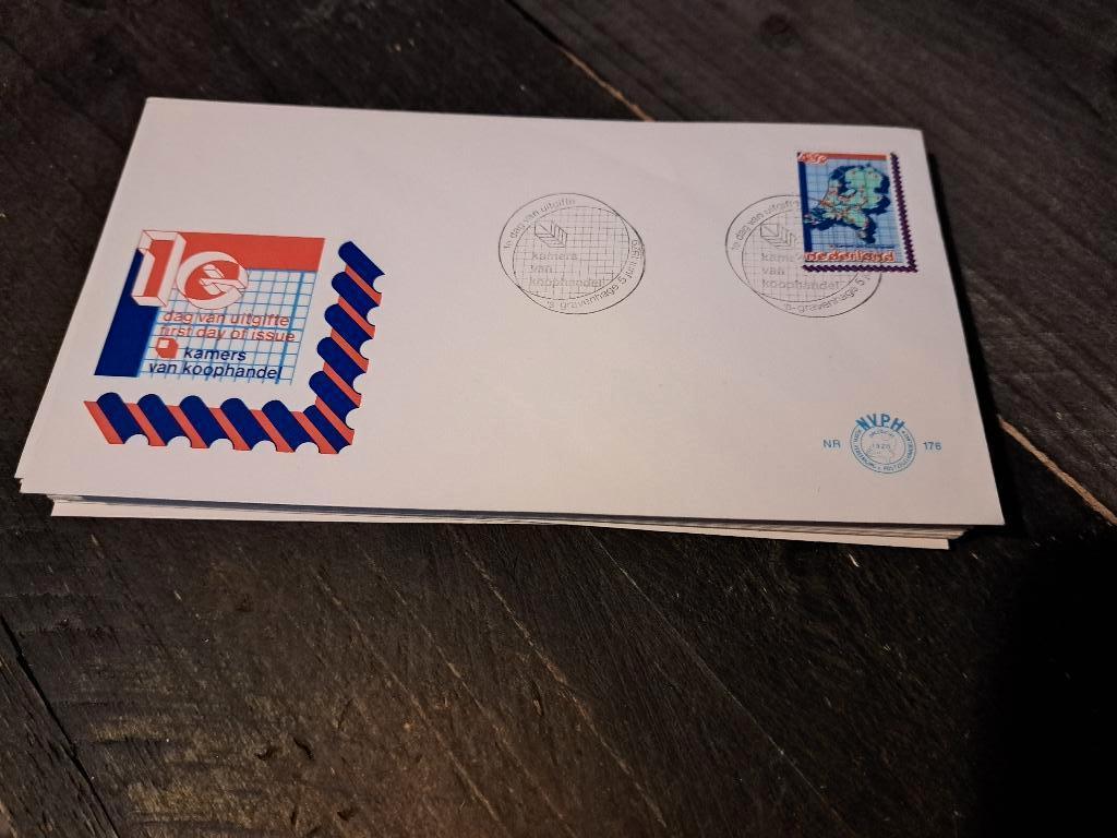FDC Nederland NVPH 176 1979 onbeschreven, Postzegels en Munten, Postzegels | Eerstedagenveloppen, Ophalen of Verzenden, Onbeschreven