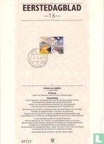 Eerstedagblad 16 - 100 jaar ANWB 1983, Postzegels en Munten, Ophalen of Verzenden