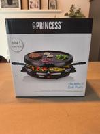 Princess gourmet raclette set met 6 pannetjes, Witgoed en Apparatuur, Gourmetstellen, Ophalen of Verzenden, Nieuw, 4 t/m 7 personen