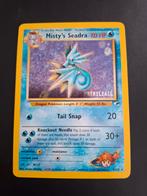 Misty's Seadra 9/132 Prerelease Pokémonkaart, Verzenden, Gebruikt, Losse kaart, Foil