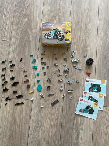Lego Creator 31135 - Motorfiets compleet beschikbaar voor biedingen