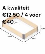 Palletranden/ moestuin bakken, Ophalen, Zo goed als nieuw