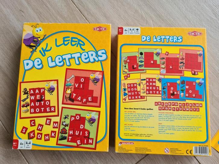 Ik Leer de Letters - educatief spel, Kinderen en Baby's, Speelgoed | Educatief en Creatief, Zo goed als nieuw, Taal en Lezen, Ophalen of Verzenden