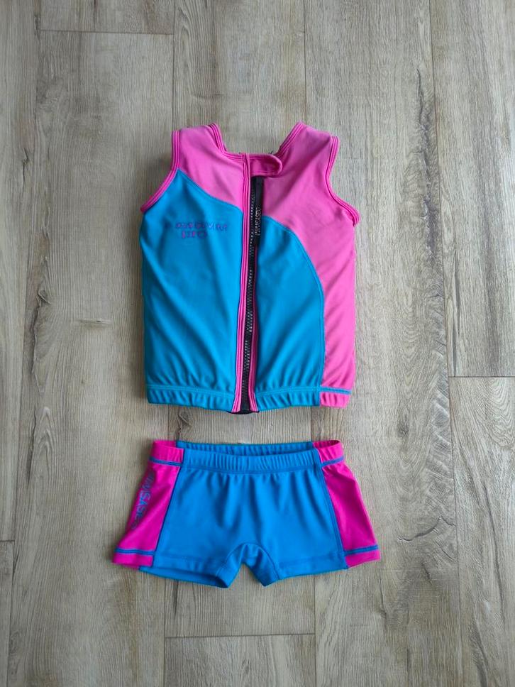 Compleet blauw roze EasySwim Pro zwemvest, drijfvest, maat L, Kinderen en Baby's, Kinderkleding | Kinder-zwemkleding, Zo goed als nieuw