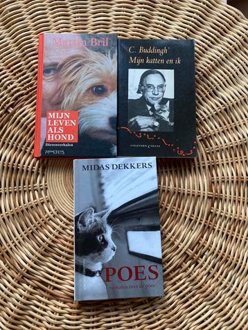 Drie dierenboeken. Midas Dekkers , C Budding & Martin Bril beschikbaar voor biedingen