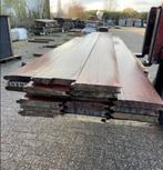 Damwandprofiel azobe 3.0 x 18.5 x 300cm, Tuin en Terras, Palen, Balken en Planken, Planken, Nieuw, Ophalen of Verzenden, Hardhout