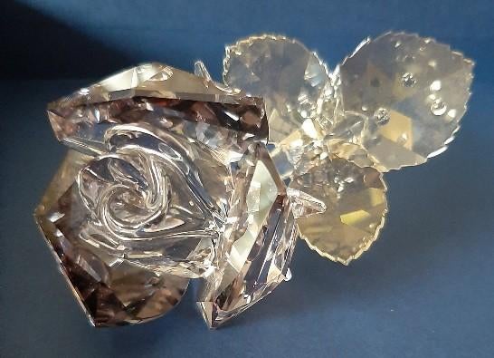 Swarovski gekleurde roosbloesem, Ophalen of Verzenden, Zo goed als nieuw, Figuurtje