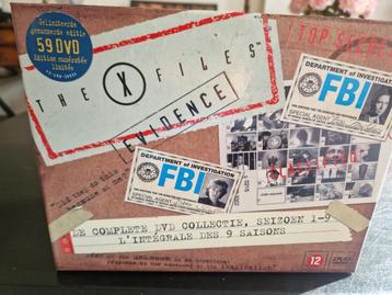 volledige  59 dvd serie X-files beschikbaar voor biedingen