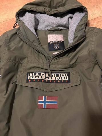 Warme napapijra jas groen volwassenmaat xs beschikbaar voor biedingen