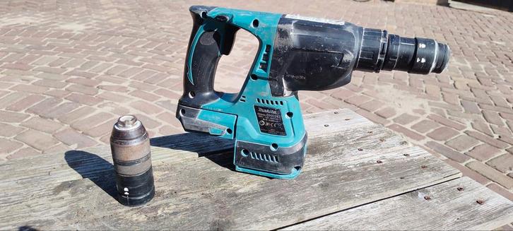 Makita DHR243Z Combihamer 18V + Snelspanboorkop, Doe-het-zelf en Verbouw, Gereedschap | Boormachines, Gebruikt, Boor- en/of Breekhamer
