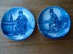 2 petit four schaaltjes Delfts Blauw by Boch nr.1 en 5, Ophalen of Verzenden