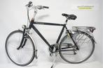 Refurbished Gazelle Fuente V24 Zwart 57cm - Herenfiets, 28 inch, Vering, PON, Ophalen of Verzenden