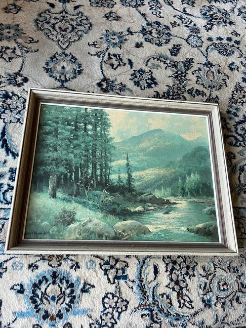 Schilderij inclusief lijst, Antiek en Kunst, Kunst | Schilderijen | Klassiek, Ophalen