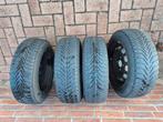 Winterbanden met wieldoppen voor ford fiesta, Ophalen, Gebruikt, Overige merken