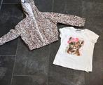 Monnalisa vest met shirt maat 110, Meisje, Trui of Vest, Ophalen of Verzenden, Zo goed als nieuw