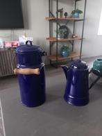 Melkkan en theekan, Ophalen