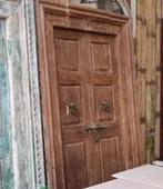 ANTIEKE FRANSE DUBBELE DEUR 144 X 239 CM, Ophalen of Verzenden