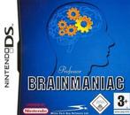 Nintendo DS Professor Brainmaniac, Nintendo, 1 speler, Ophalen of Verzenden, Zo goed als nieuw