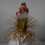 oude/vintage kerstversiering met kerstman, Diversen, Kerst, Ophalen of Verzenden, Gebruikt