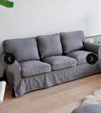 2 en 3 zits Ektrop grijs., Huis en Inrichting, Ophalen, Gebruikt