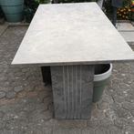 Hardstenen tuintafel, Ophalen, Gebruikt, Rechthoekig, Overige materialen