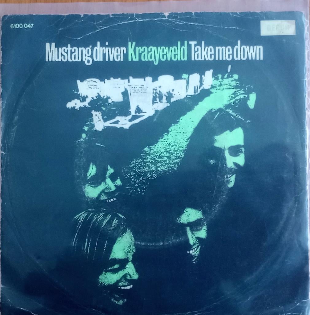 Kraayeveld - Mustang Driver, Gebruikt, 7 inch, Single, Ophalen of Verzenden