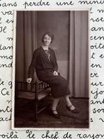 Oude foto - Fotokaart - Dame, Gebruikt, Foto, Ophalen of Verzenden, Voor 1940